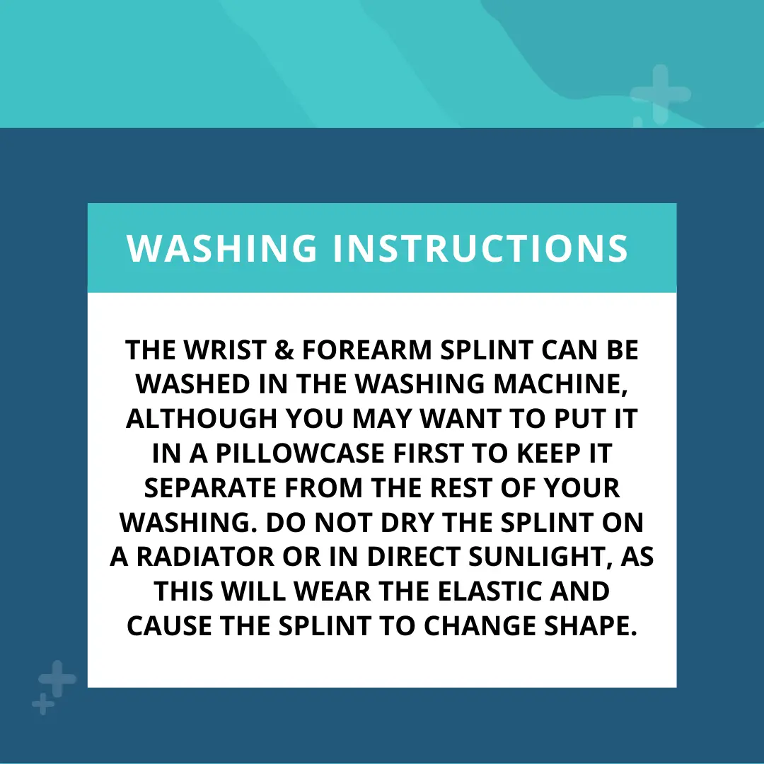 Wrist and Forearm Splint